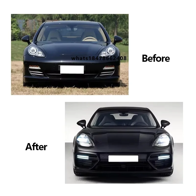 

970 Upgrade to 971 1:1 Front Kit Body (Hood + Headlights Included) for 2011-2017