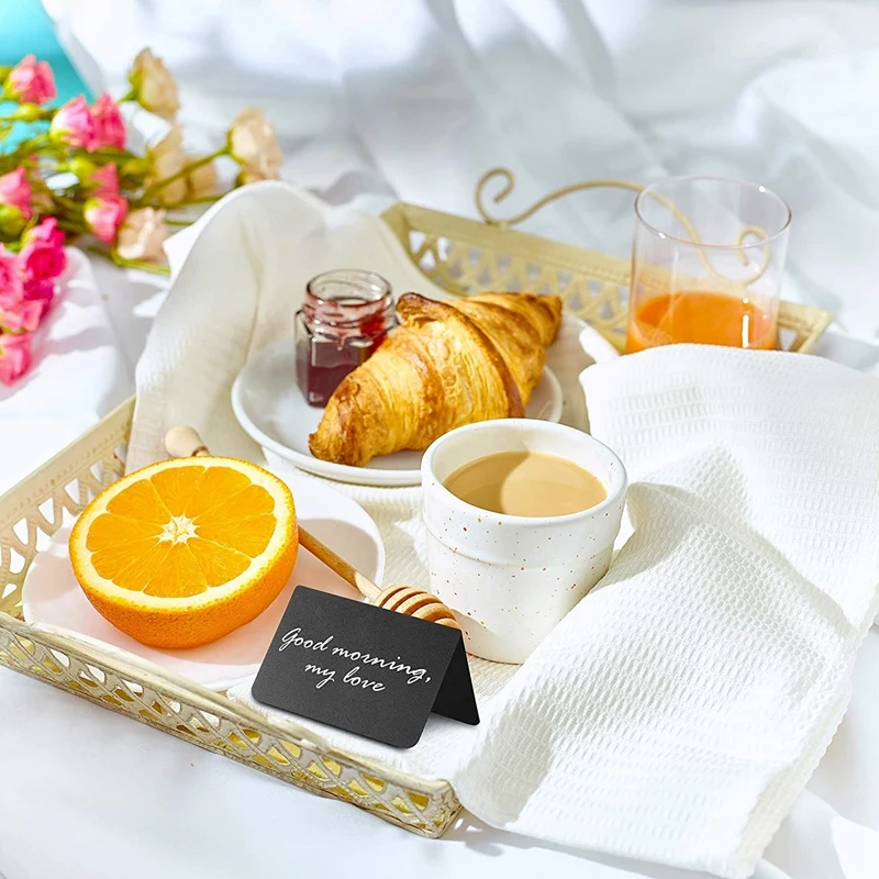 10 Pack Mini Chalkboard Signs 4 X3inch For Food - Party - Buffet - Tables - Wedding - Bakery - Small Chalkboard Sign