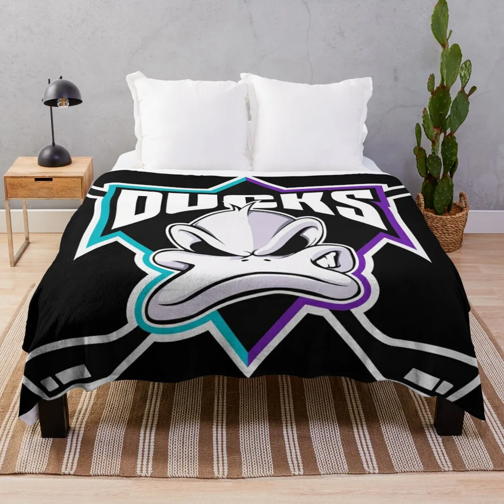 Mighty Ducks reboot Throw Blanket Heavy Decorative Beds Furrys Blankets