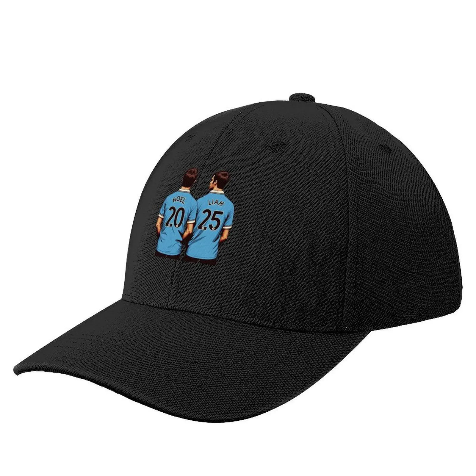 

Oasis Brothers in Manchester City Kit Baseball Cap funny hat Beach Female Men's