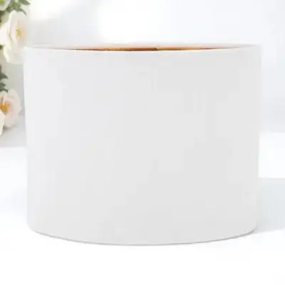 

Oval Lampshade Simple Cloth Cover Durable Frame Rustic Decor Single Black Table Lighting Practical Accessories