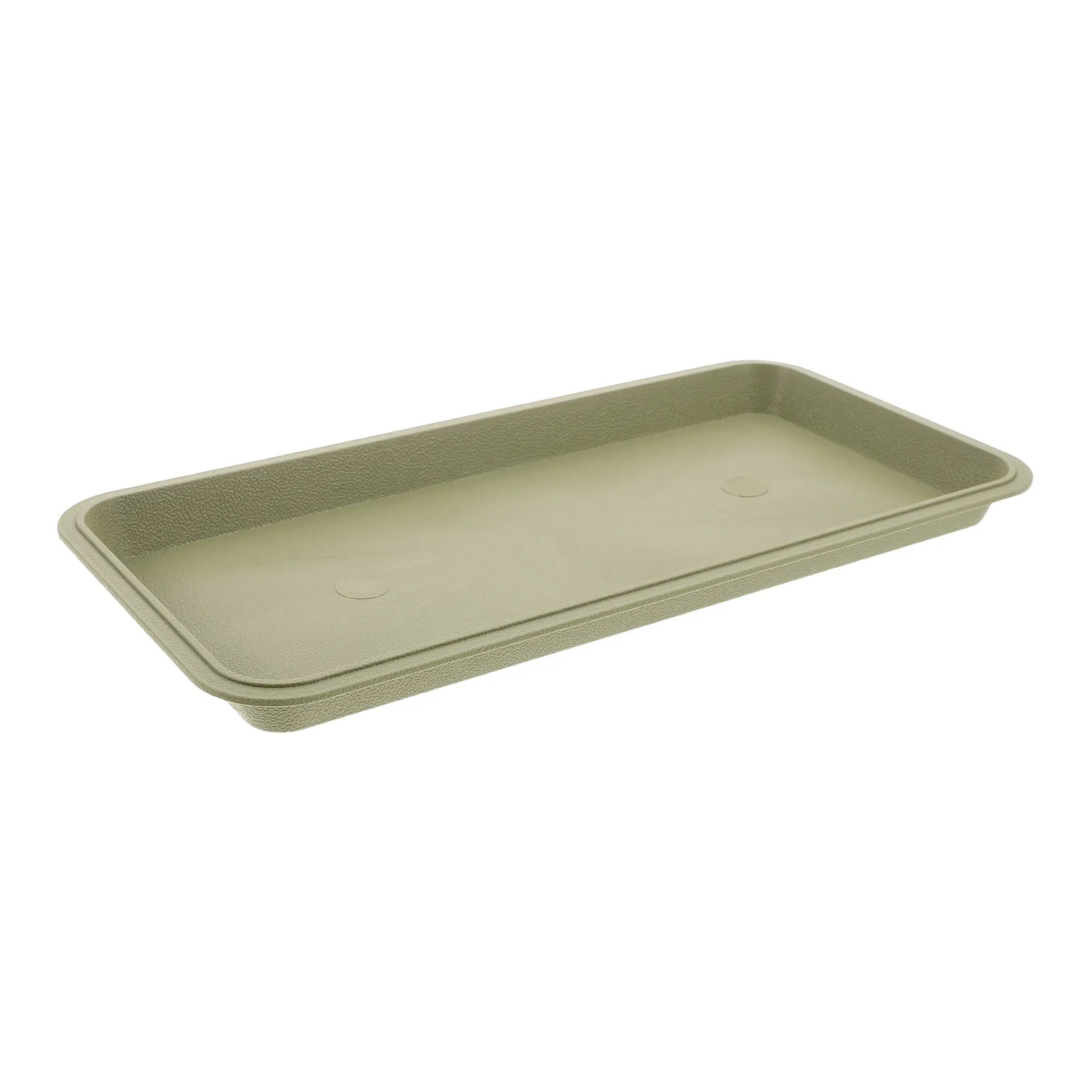 Rectangular Plastic Plant Tray 29.5x14.5cm Water Drip Tray for Indoor Plants Flowerpot Saucer Planter Base Plate Window Sill