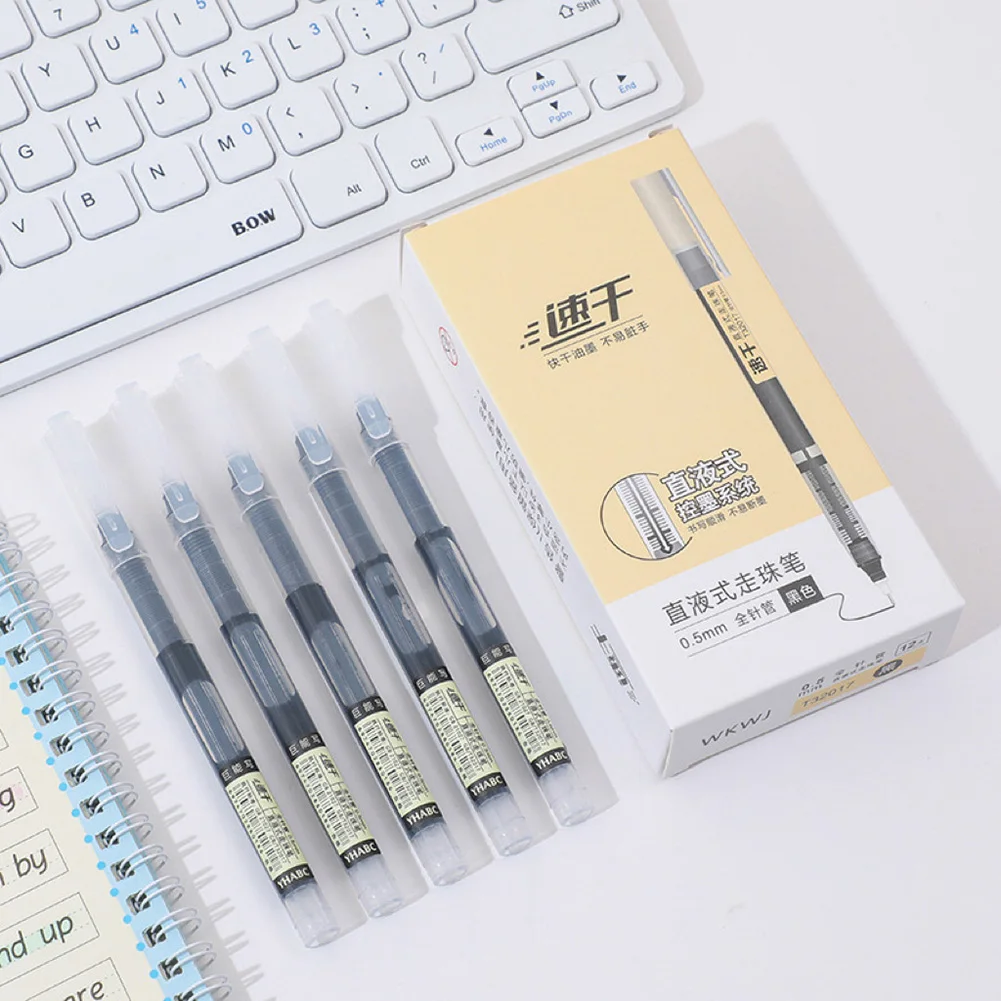 Direct Liquid Quick Dry Gel Pen Fine Point Black Ink Effortless, Consistent InkFlow For Uninterrupted Writing. Writing
