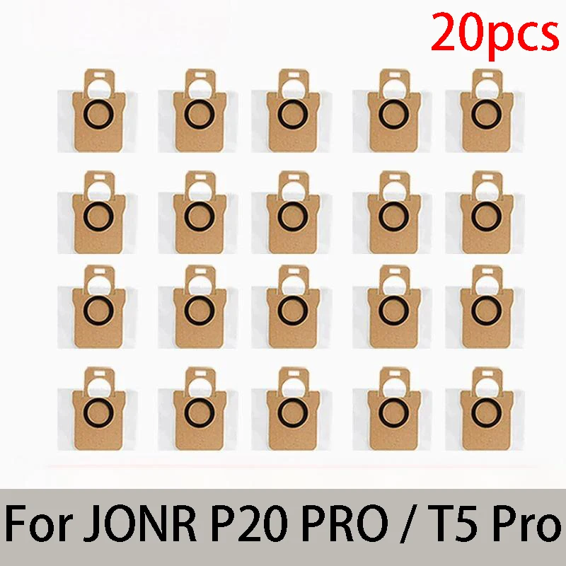 Voor JONR P20 PRO / T5 Pro Robotstofzuiger Accessoires Hoofdzijborstel Hepa Filter Mop Doek Stofzak Vervanging