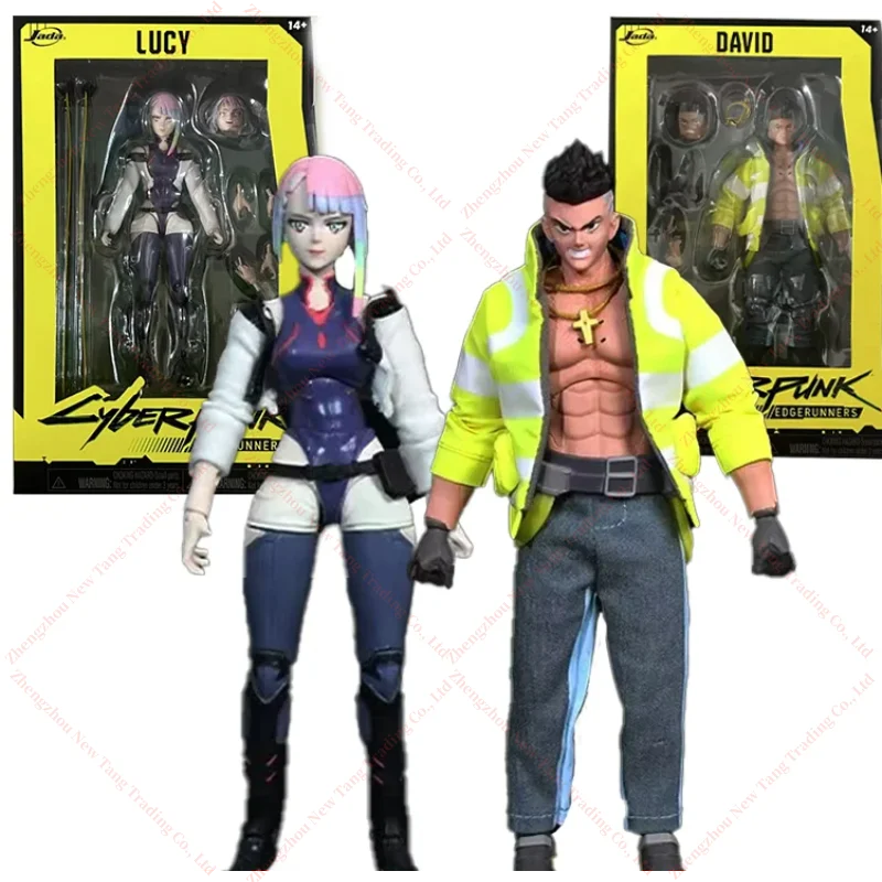 

Original Jada Toys David Lucy Cyberpunk Edgerunners In Stock Anime Action Collection Figures Model Toys