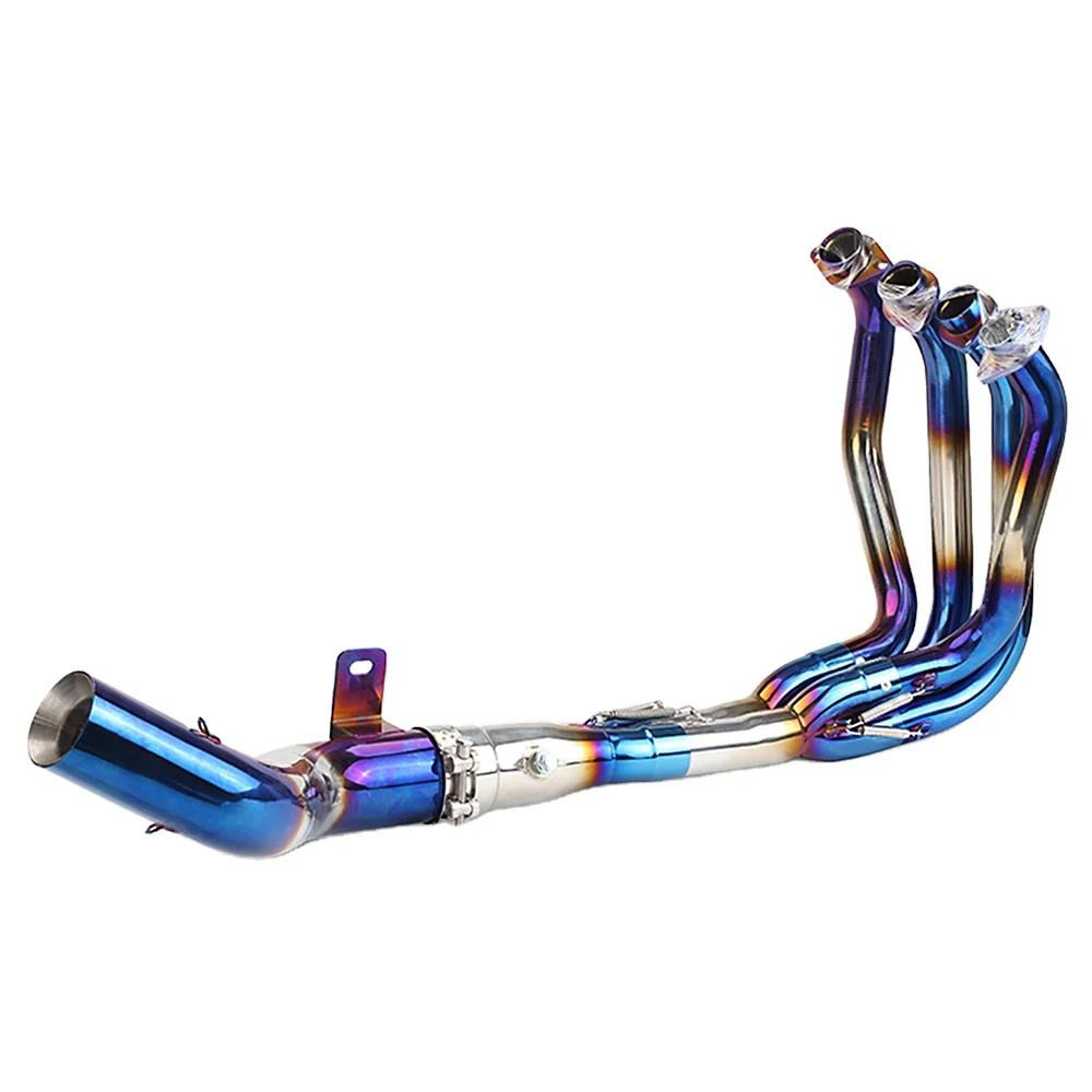 

STLFNew Condition Escape Slip-On Front Tube Link Pipe Connect Original Full Motorcycle Exhaust System for Kawasakis Z900 51MM