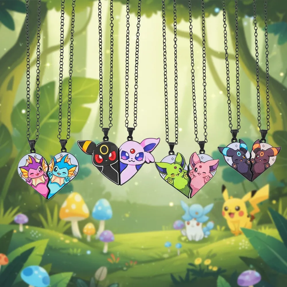 จี้โลหะรูปตัวละครอนิเมะคลาสสิก โปเกมอน อีวุย อัมเบรออน เอสเปออน ซิลเวียน โจลทีออน เฟลเรียน ของสะสมจากเกม ของเล่น