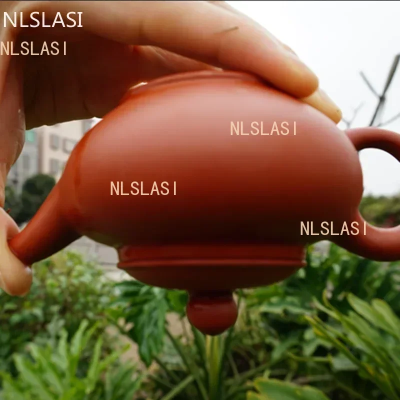 NLSLASI Authentic Yixing Tea Pot Purple Clay Xi Shi Teapot Ore Beauty Kettle Suit Puer Chinese Tea Set Etiquette Supplies