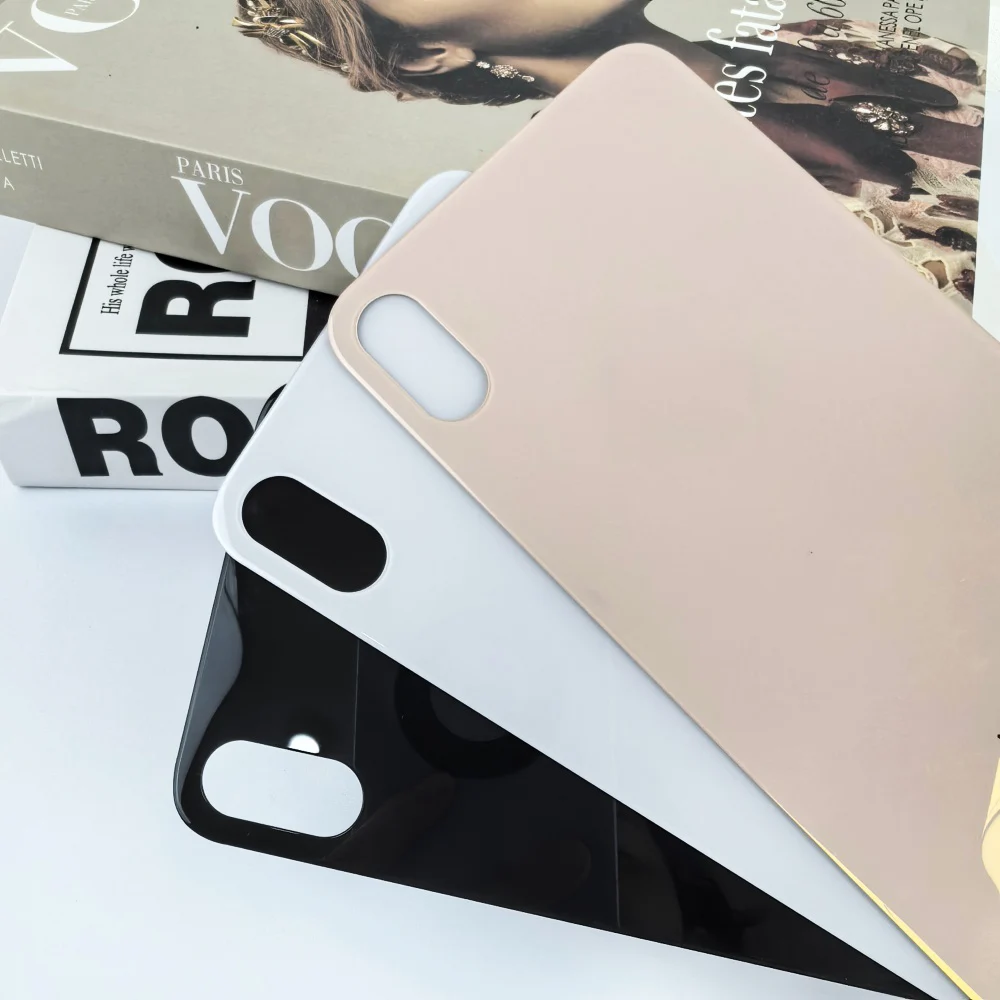 Back Cover For iPhone X/XS/XS Max Glass Battery Cover Door Housing Replacement Part for iPhone XS Max Battery Back Cover
