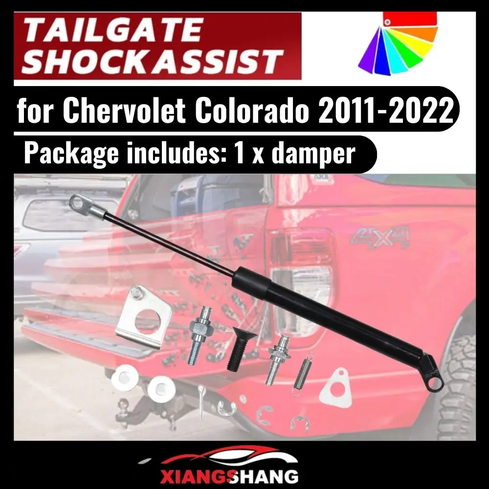 1PCS Shock Assist for Chervolet Colorado (RG; Global Version) 2011-2022 Rear Tailgate Slow Down Gas Struts Damper