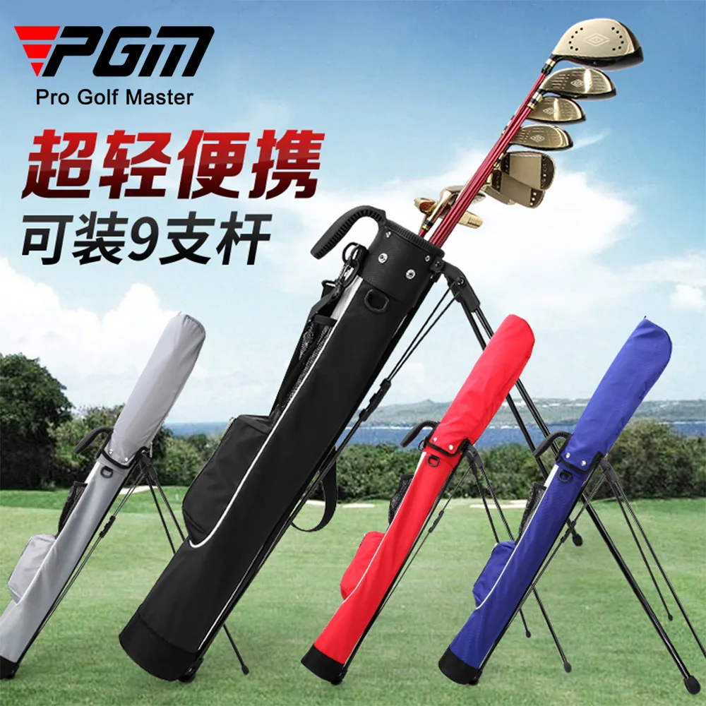 PGM-QIAB015 Light Portable Golf Stand, Gun Bag, Impermeável Clubes Pacote, Adulto, Unisex, Atacado