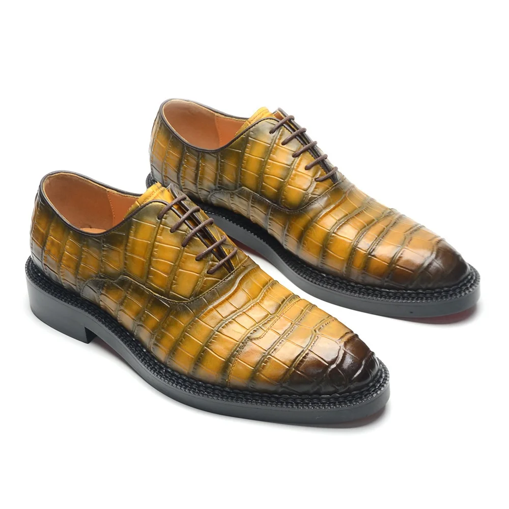 

New Man Dress Shoes Leather Zapatos Para Hombre De Cuero Natural Shoes Man Elegant