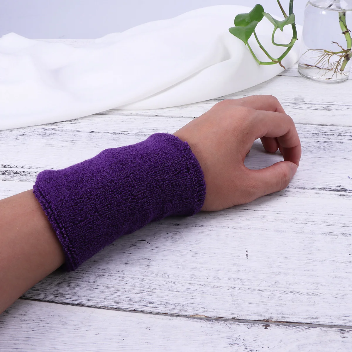 

Wristband for Running Sports Wristbands Absorbent Sweatbands Football Men Women Basketball Cotton