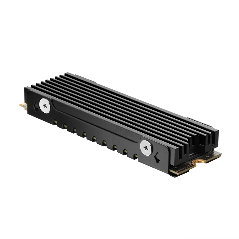M.2 2280 SSD หม้อน้ำระบายความร้อน NVMe NGFF หม้อน้ำระบายความร้อนทนความร้อนด้วยแผ่นซิลิโคนความร้อนสำหรับ PS5เกมคอนโซล