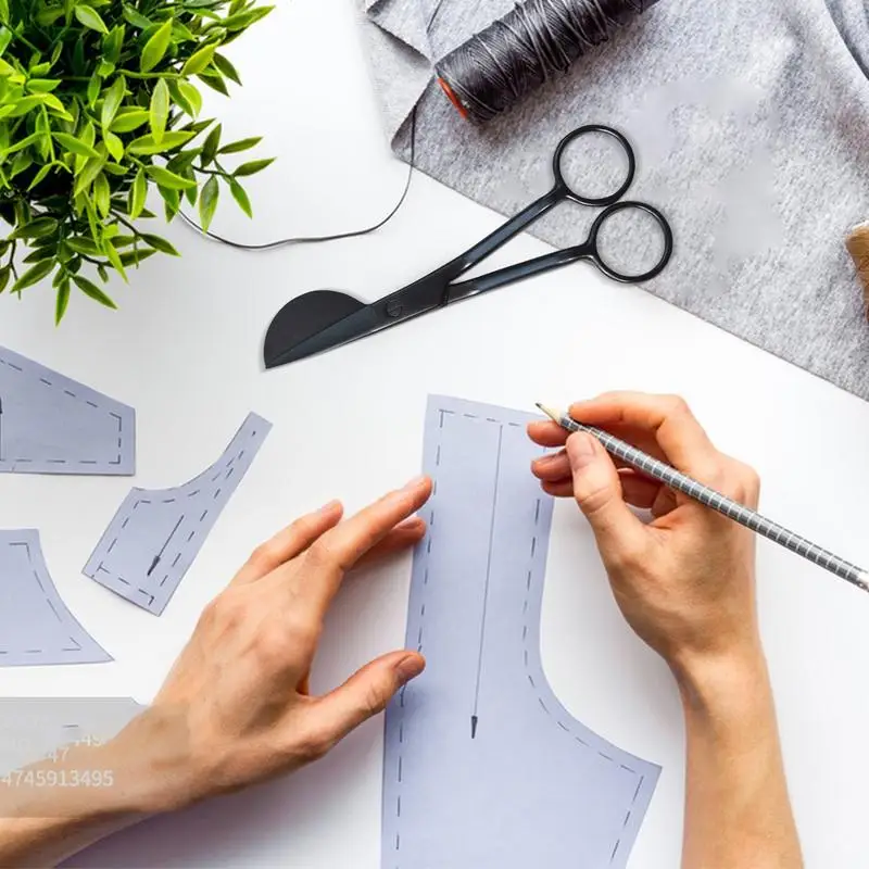 Pelican Duckbill Blade, Double Bent, Curvo Offset, Handle Scissors, Edge Shaped Paddle, Ergonomicamente Projetado