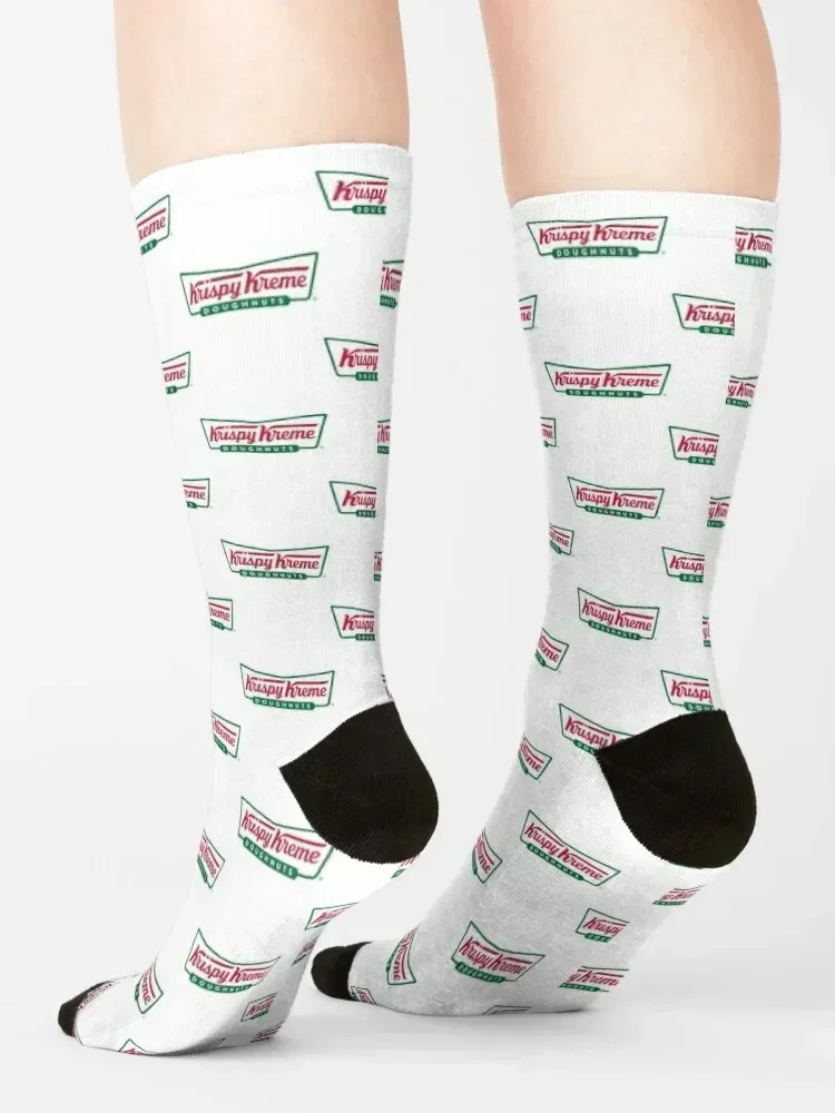 Krispy Kreme Socks soccer anti-slip happy winter Christmas Boy Child Socks Women's