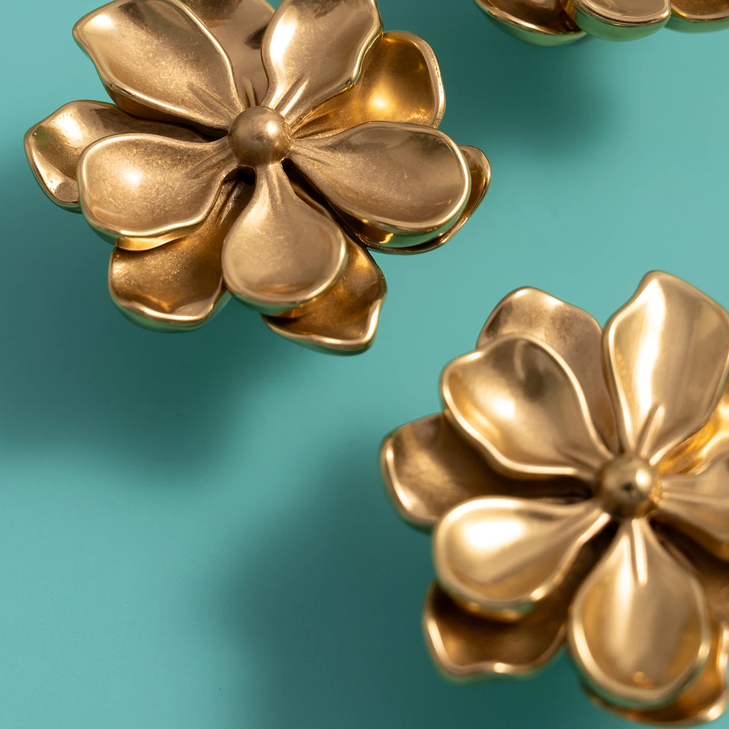 camellia brass cabinet knobs product detail 24