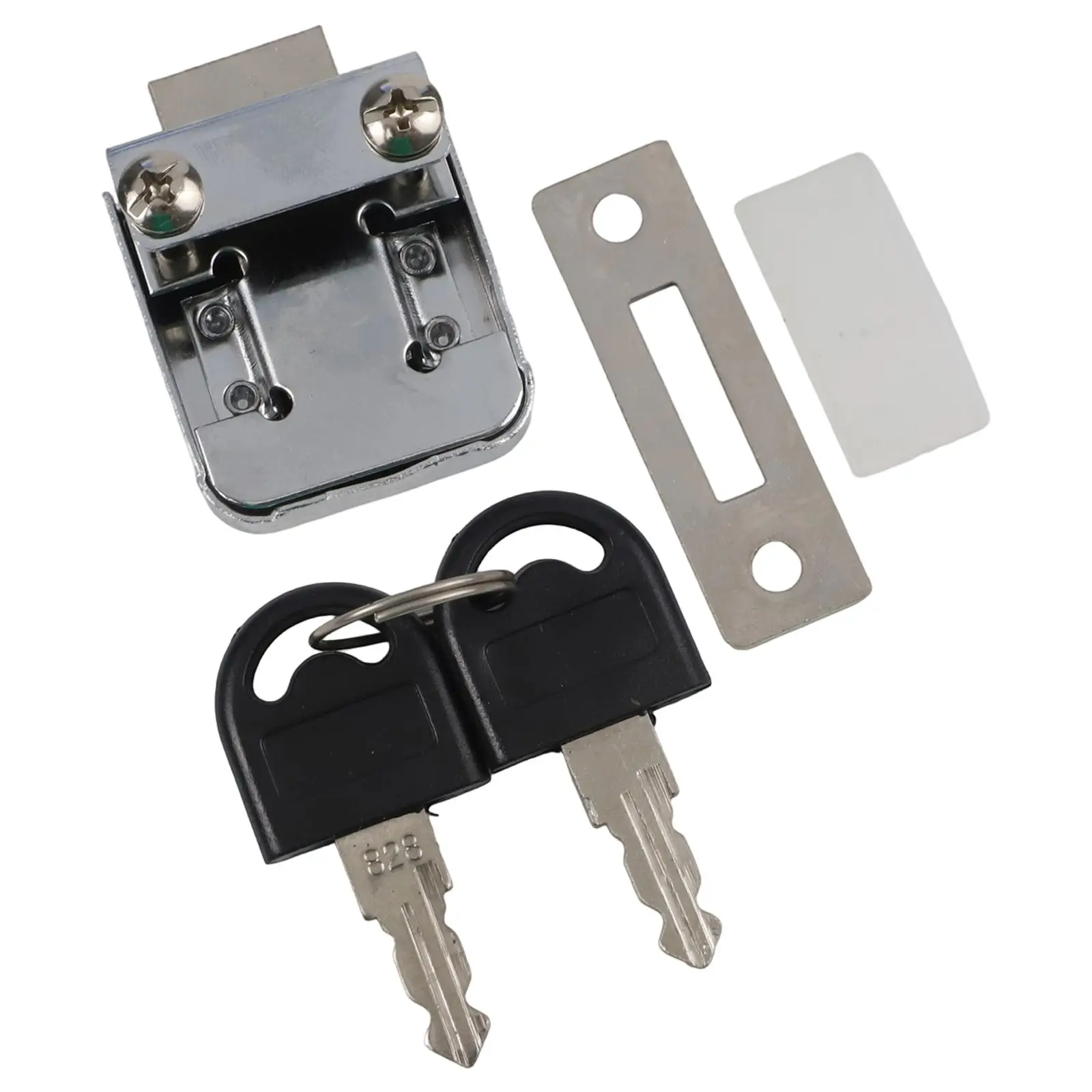 Safety for Lock Cabinet Lock Single Double Showcase Wear Resistance Cold Rolled Steel Display Cabinet High Quality