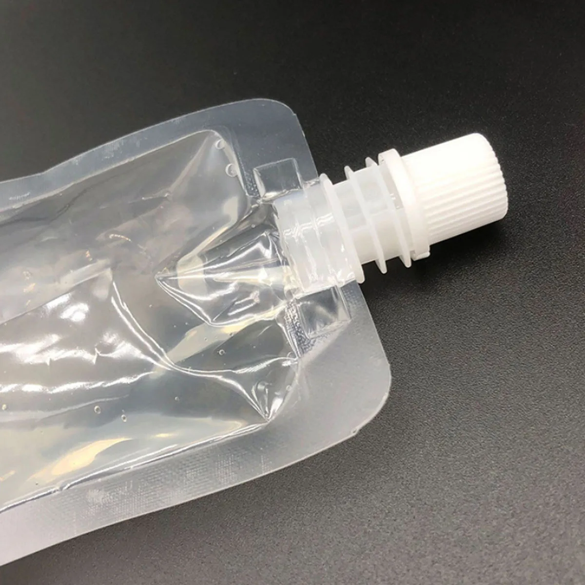 50PCS 30ML~500ML Plastic Spout Bag Beverage Coffee Beer Juice Bar Wedding Home Party Birthday Suction Nozzle Pouches