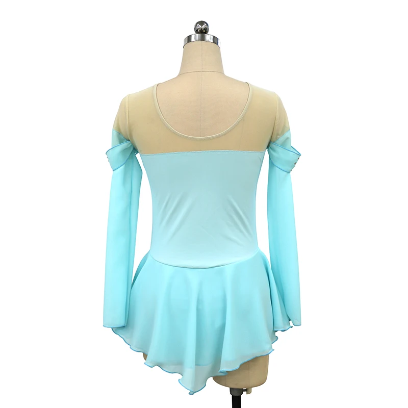 Figure Skating Competition Clothing Ice Skirt Women's Children's Off Shoulder Rhythmic Gymnastics Performance view 6