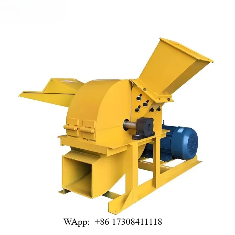 Type Wood Crusher Machine for Forest Waste Processing Grinding