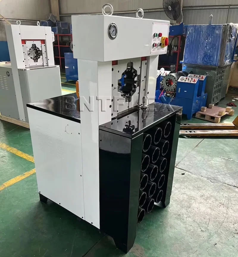 High Pressure Hydraulic Pipe Rubber Hose Crimping Machine Hose Pressing Machine Press Tools