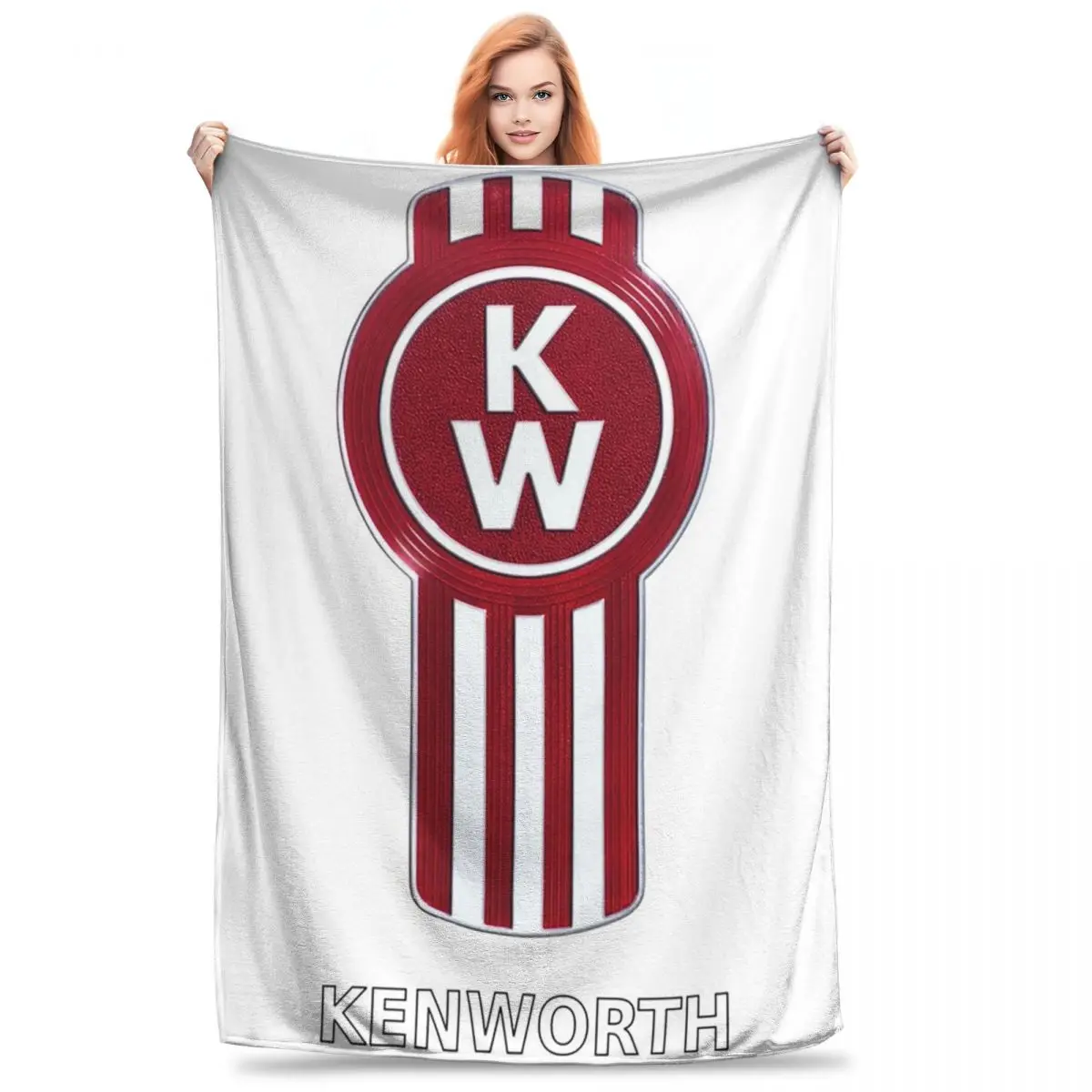 Kenworth Blanket Fleece Warm Sofa Throw Blankets For Home Bedroom Travel Throws Bedspread Quilt