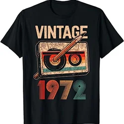 クラシックなバースデーTシャツ,カセットカセット,レトロペンシルTシャツ,MBヴィンテージ,制汗1970