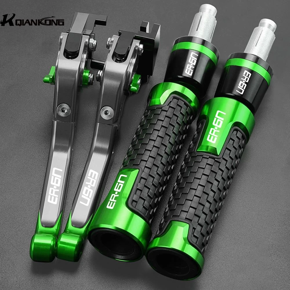 Motorcycle NINJA650R ER6F ER6N 06-08 Handles Brake Clutch Levers Handlebar grips Ends For KAWASAKI ER-6N 2006 2007 2008 ER er 6N - view 5