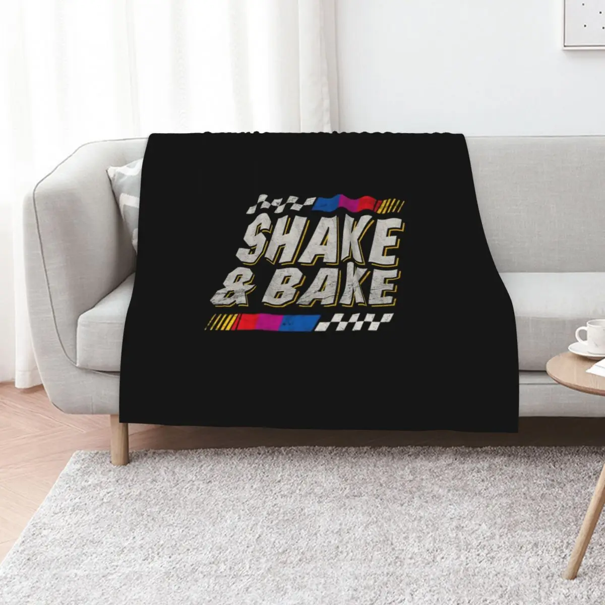 Shake and Bake - Ricky Bobby Throw Blanket Extra Large Throw Decorative Sofa for winter Summer Heavy Decorative Throw Blankets