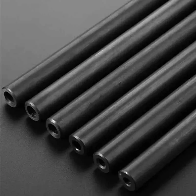 Black Seamless Carbon Steel Tube High Strength Hydraulic Precision Steel Pipe Industrial Metal Tubing