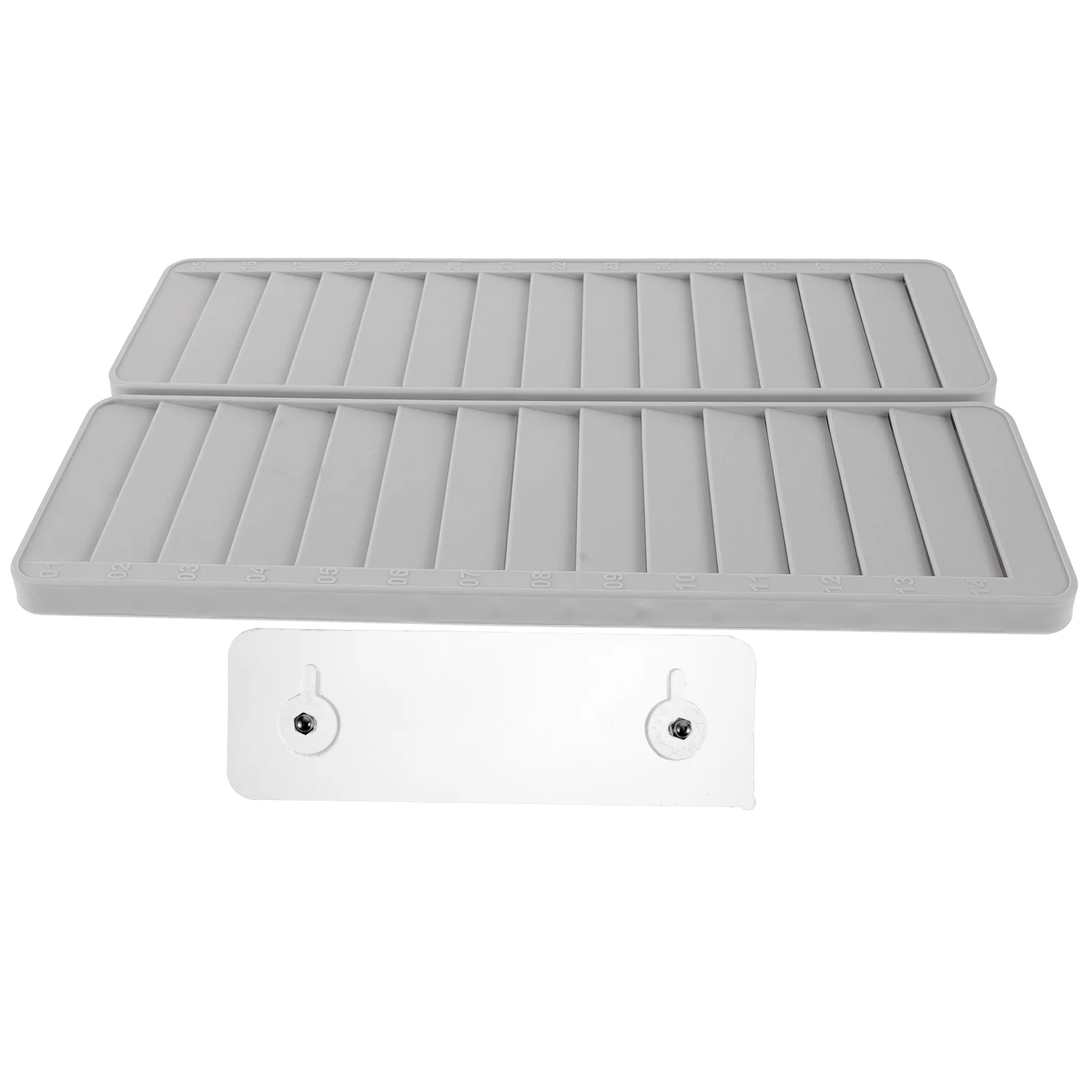 

Holder Material Card Rack Business Holders 28-slots Cards Attendance Machine Campus White Labels