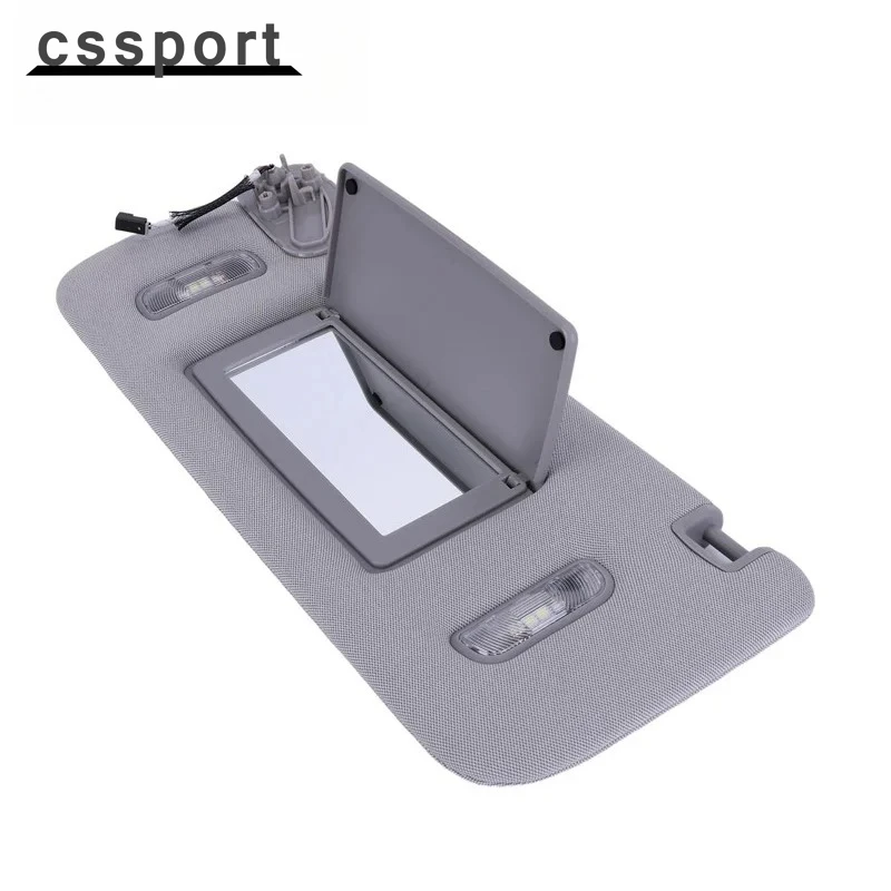 

Серый левый солнцезащитный козырек с подсветкой для Chevrolet Suburban Tahoe 2015-2019