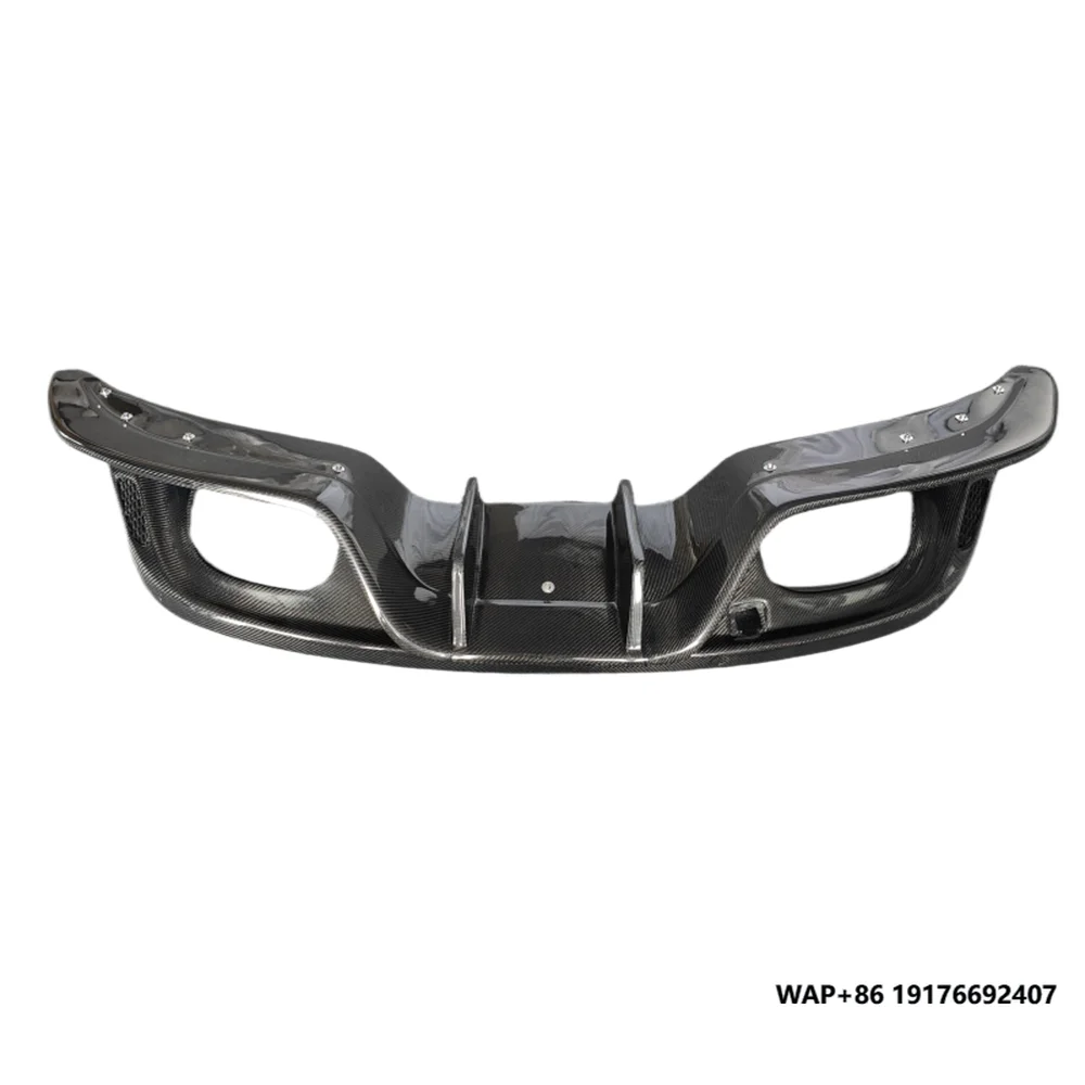 

Used for F-TYPE Body Kit Genuine Carbon Fiber B-style Front Bumper Lip