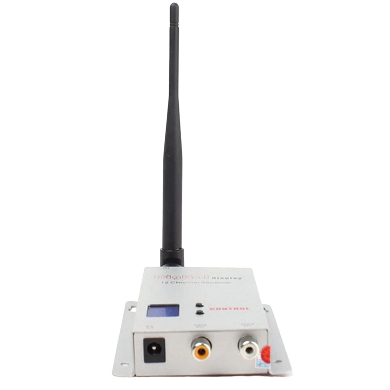 Penerima Video FPV 1.2G 1.3G, VRX 12CH FPV dengan tampilan Digital-92Dbm untuk Drone FPV Model RC