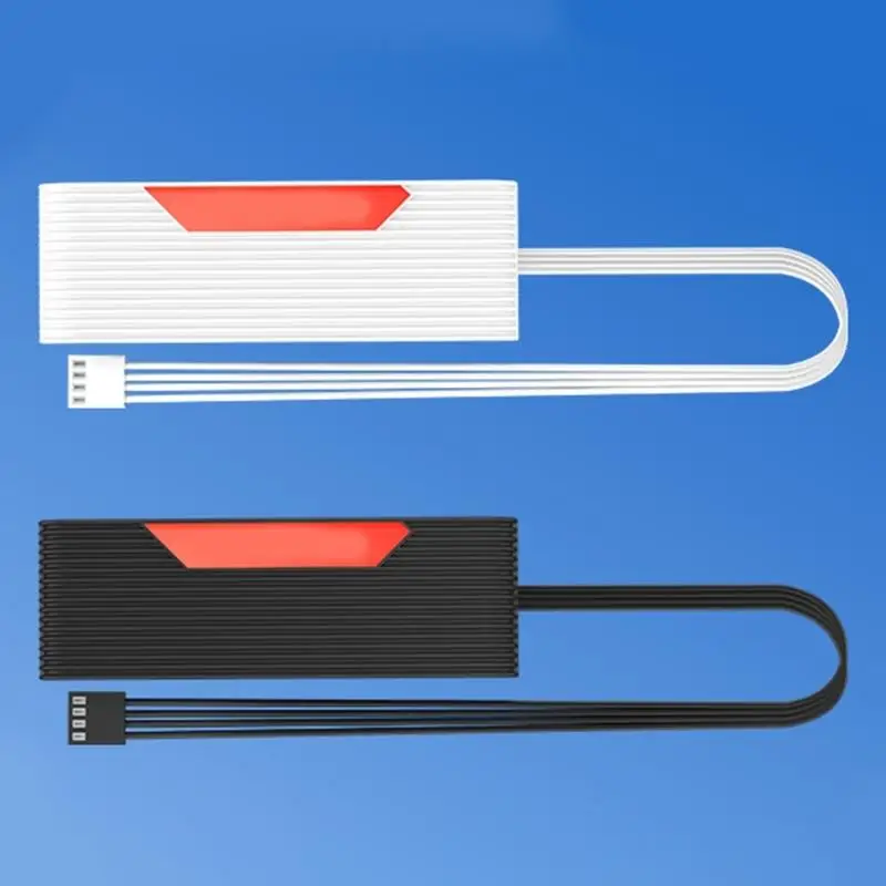 

R53C Computer Case Fan Controller 5 Pwms Port Satas Power Input Easy Installation