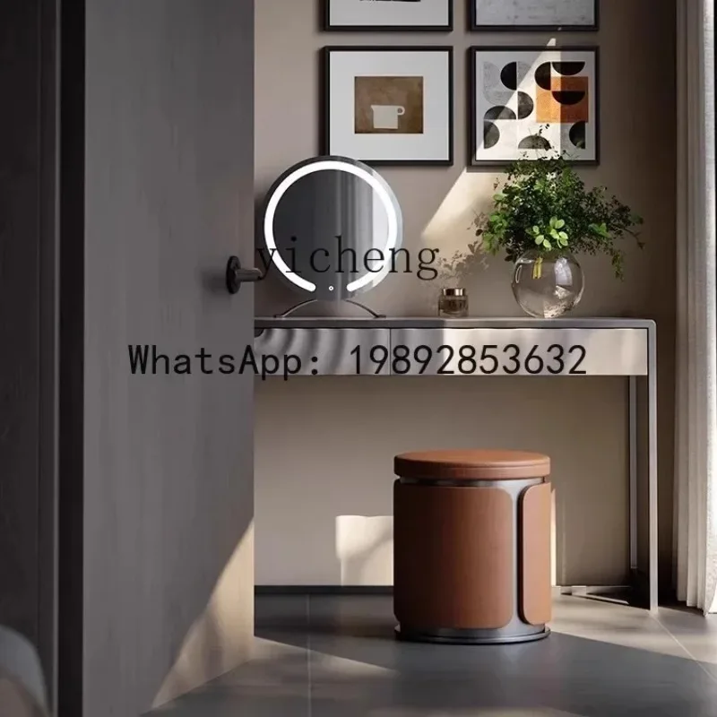 B6  modern simple light luxury dresser villa whole house with modern series natural luxury stone makeup table