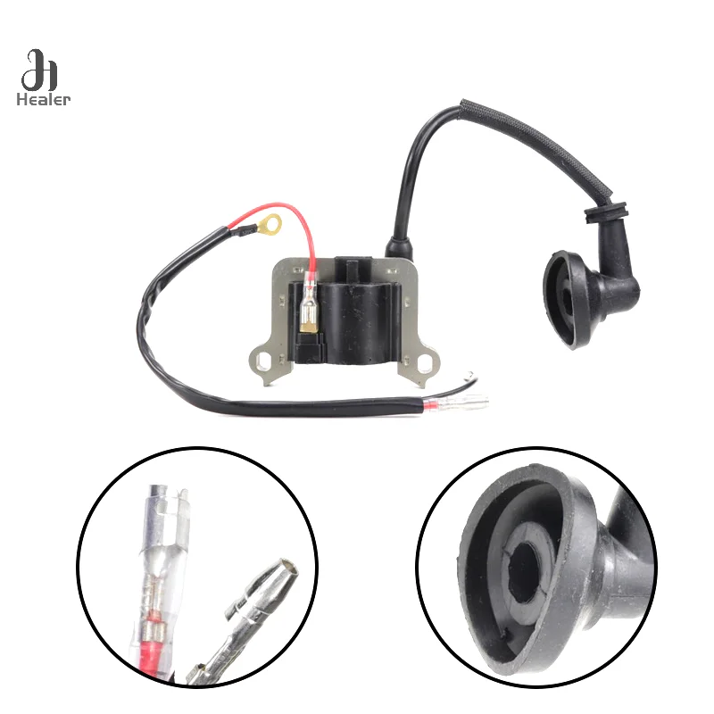 Ignition Coil 1E48F Ignition Coil Ignition Coil Fit For 63cc Brush Cutter Grass Trimmer 48 Engine 48F Grass Cutter Mower 1E48F