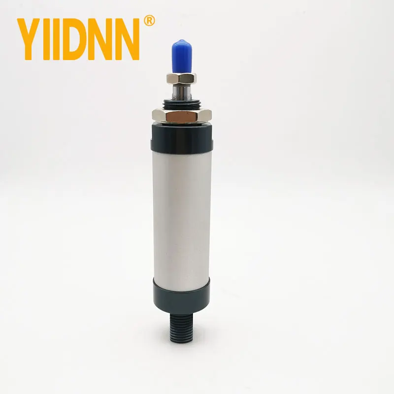 MAL Series Mini Pneumatic Cylinder 32 40mm Bore 25-200mm Stroke Double Acting Aluminum Alloy Air Cylinder