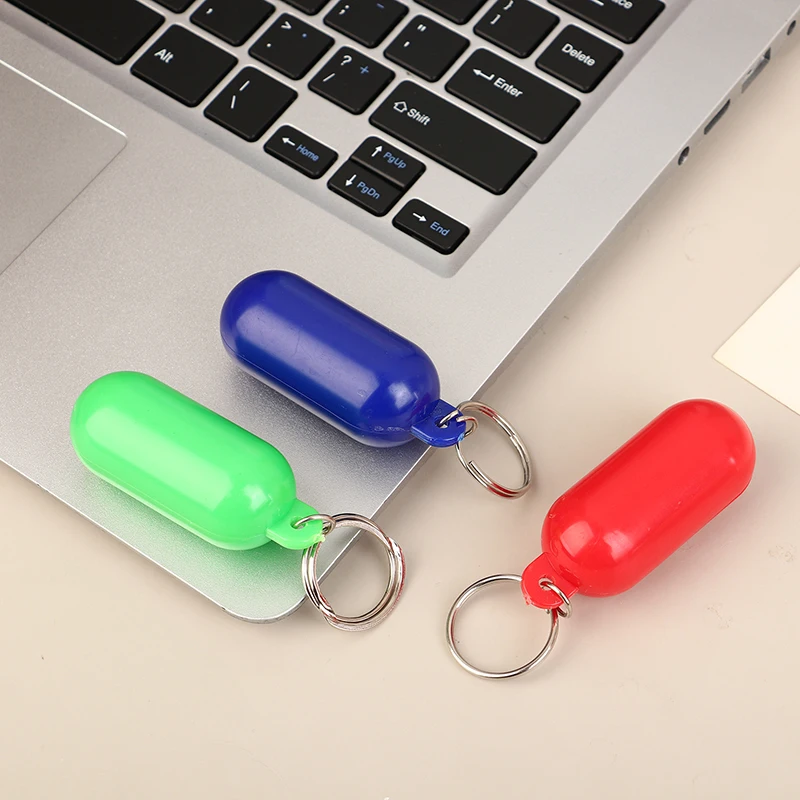 2Pcs Boat Kayak Floating Keyring Buoyant Sailing Boat Float Canal Keychain For Boating Fishing Kayaking Rafting Surfing