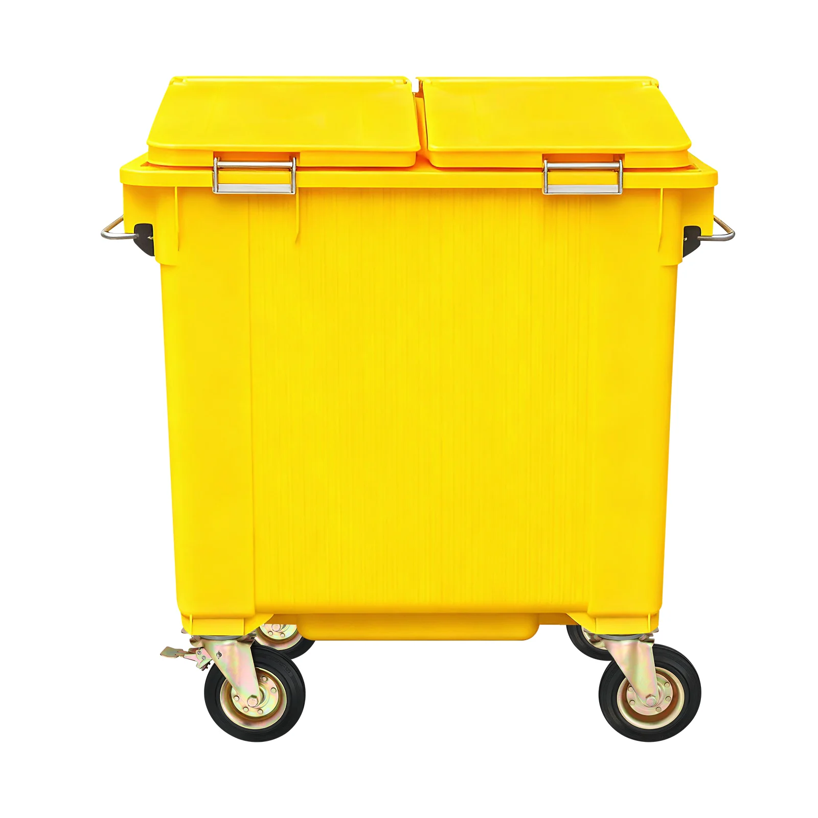 8-Inch Universal Wheels, Pack of 4 Transport Castors, Heavy Duty Universal Wheels, for Trolley & Furniture, 200kg Per Wheel Capacity