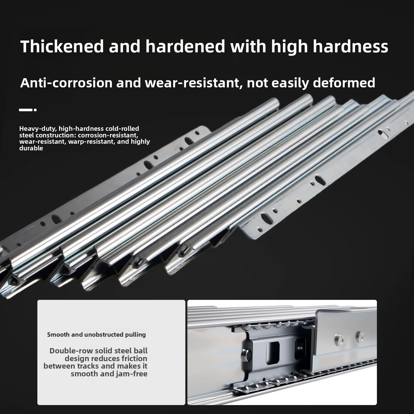 Heavy Telescopic Multi Section Table Extension Slides In Aluminum Alloy Or Cold Rolled Steel Hidden Push-Pull Rails Folding