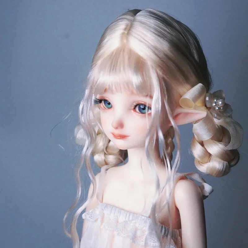 BJD 인형 1/6 스노우 스케일 소녀 인형 귀여운 수지 장난감 생일 선물 인형 제공 관절 인형