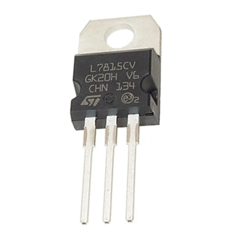 (50PCS）L7815CV L7815 7815 TO-220 transistor three terminal voltage regulator high quality 100% New Chipset