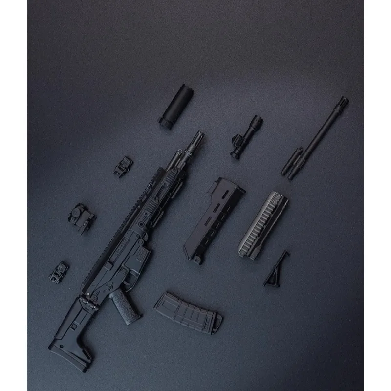 HSMW985 1/6 Schaal Mannelijke Soldaat ACR Rifle Tactical Kit Gun Model voor 12-inch Actiefiguren Pop Decoratie accessoires