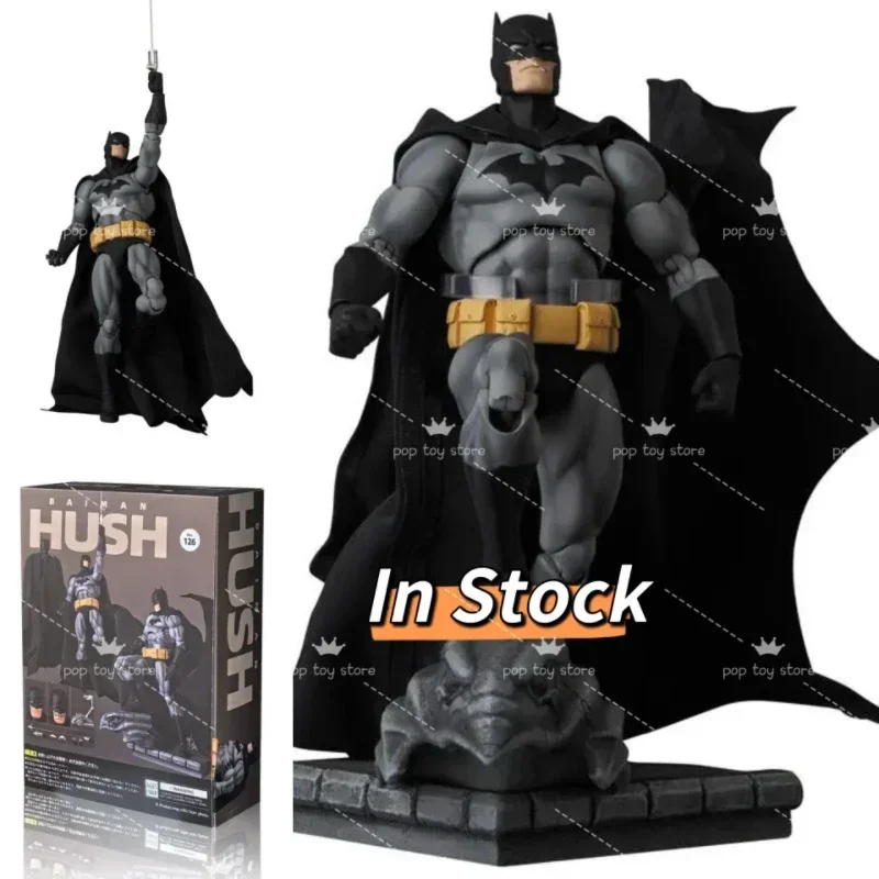 

НОВЫЙ CT Toys Hush Batman Mafex 126, экшн-фигурка Бэтмен DC, фигурка Лиги Справедливости, коллекция «Темный рыцарь», детская игрушка в подарок