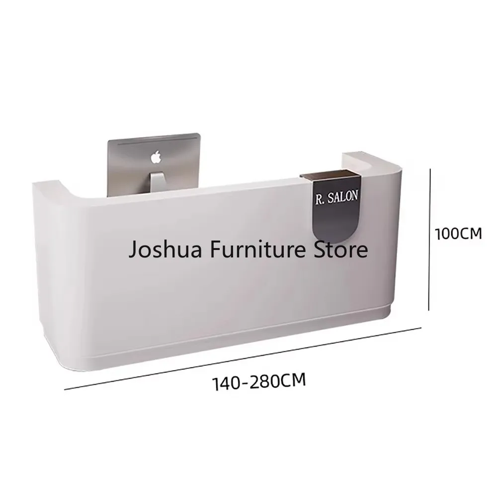 Luxury American Reception Desk Shop Multifunctional Reception Counter Modern Decorative Banco Reception Office Furniture