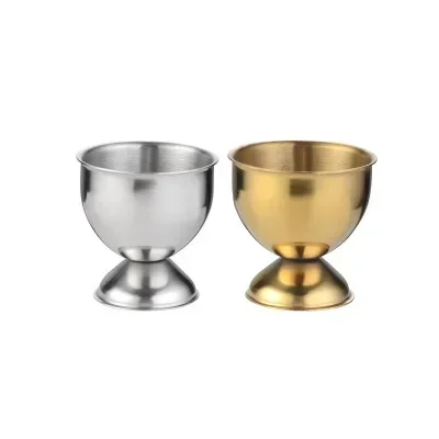 New Stainless Steel Soft Boiled Egg Cups Holder Tabletop Cup Kitchen Tools Sets Breakfast Steam Rack Mold For Frying Eggs Poach