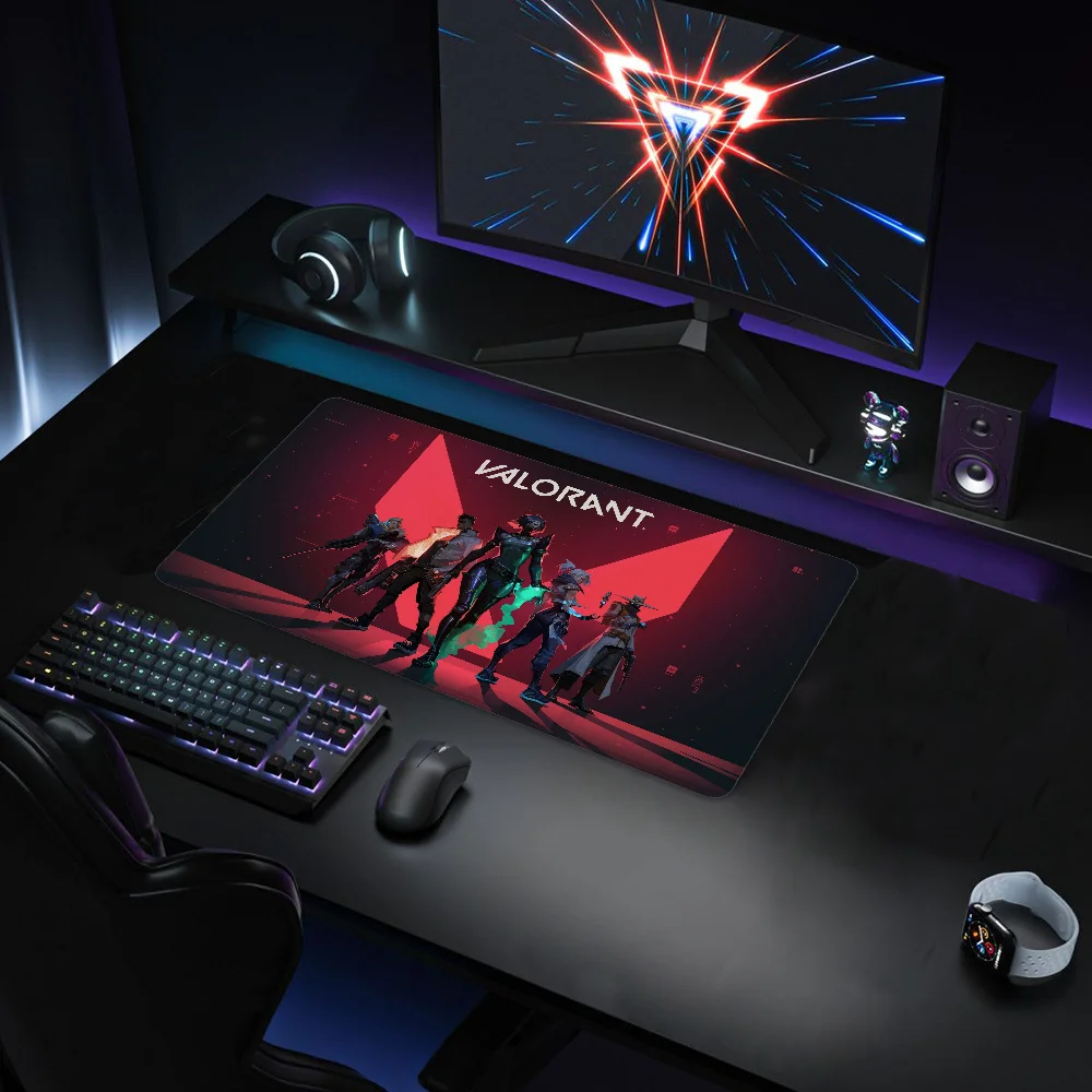 

Big Mouse Pad Gaming Accessories Xxl Extended Pad Mouse Mat Office Rug V-valorants Mousepad Gamer Deskmat Mouspad Mausepad Desk