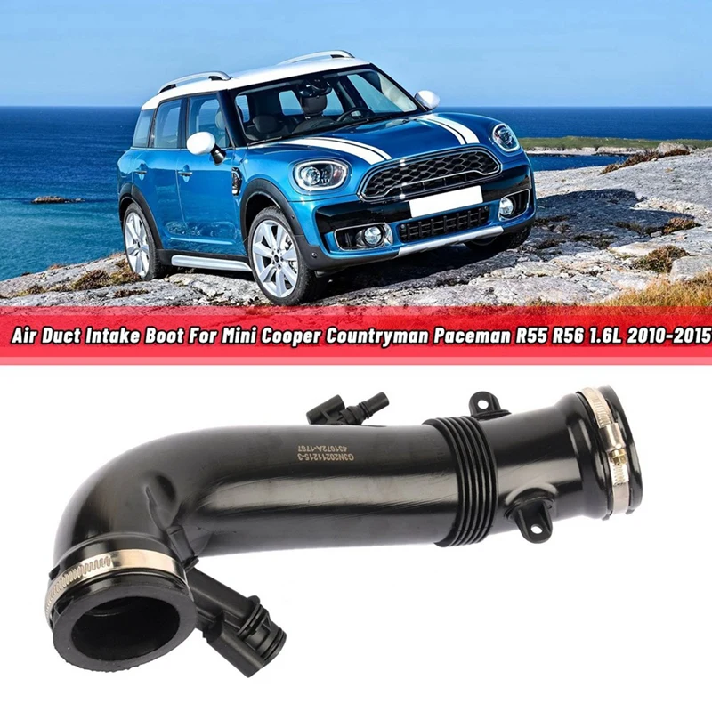 2X13717627501 Car Air Duct Intake Boot For BMW Mini Cooper Countryman Paceman R55 R56 R57 R58 R59 R60 R61 1.6L 2010-2015 Parts